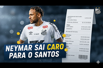 Quanto o Santos paga para ter Neymar em 2025: custos e impacto financeiro